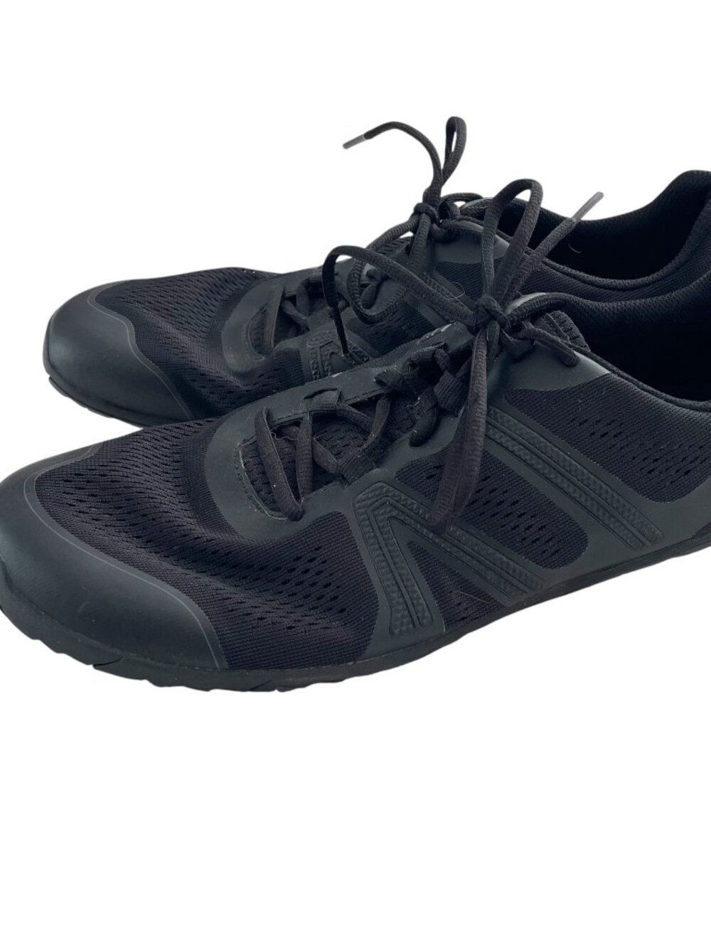 Xero HFS Barefoot Running Shoes Size 13 Mens Black Minimalist Lace Up Sneakers